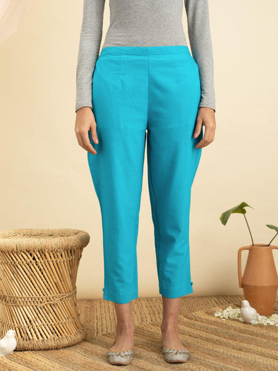 Buy Women Khaki Straight Fit Solid Casual Trousers Online - 614520 | Allen  Solly